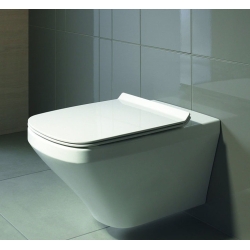 Унітаз підвісний Duravit Durastyle (2551090000) + сидіння з кришкою Soft Close (0063790000), 4551090