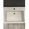 Раковина прямокутна меблева/підвісна Duravit Vero 125x49 см, з отвором для змішувача, з переливом, білий 0329120000