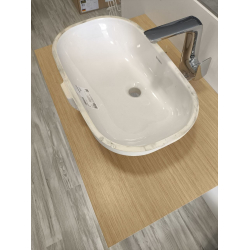 Раковина під стільницю Duravit D-code, білий глянсовий, 49,5 х 29 см, 0338490000 (невеликий скол на борту)