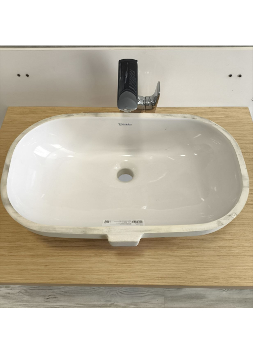 Раковина під стільницю Duravit D-code, білий глянсовий, 49,5 х 29 см, 0338490000 (невеликий скол на борту)