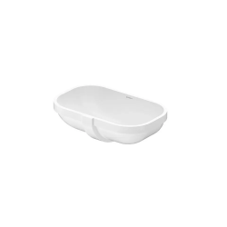 Раковина під стільницю Duravit D-code, білий глянсовий, 49,5 х 29 см, 0338490000 (невеликий скол на борту)