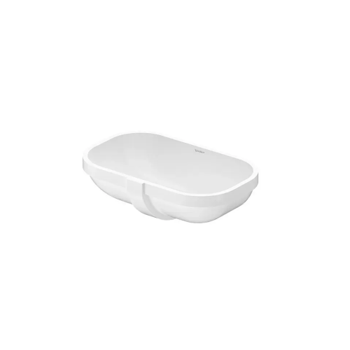 Раковина під стільницю Duravit D-code, білий глянсовий, 49,5 х 29 см, 0338490000 (невеликий скол на борту)