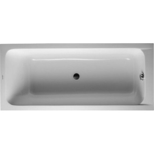 Ванна прямоугольная Duravit D-Code 170x75, без ножек, 700099000000000