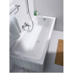 Ванна прямокутна Duravit D-Code 170x75, без ніжок, 700099000000000