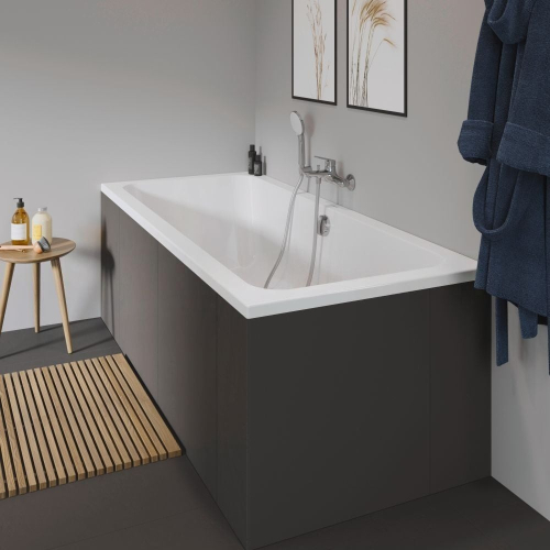 Ванна акрилова прямокутна Duravit D-Code 180x80см, 700101000000000