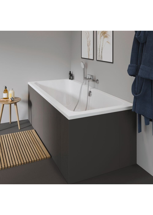 Ванна акрилова прямокутна Duravit D-Code 180x80см, 700101000000000