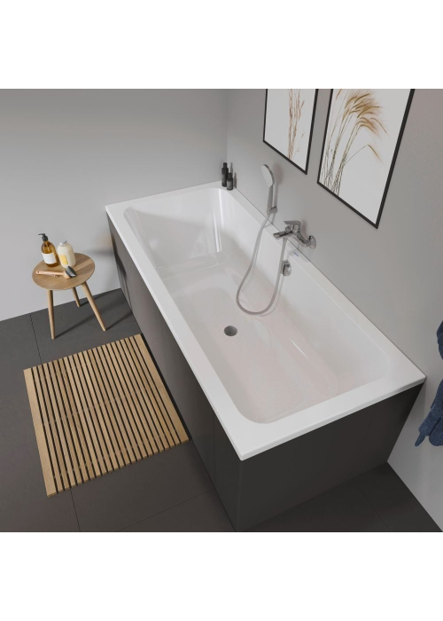Ванна акрилова прямокутна Duravit D-Code 180x80см, 700101000000000