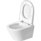 Унитаз подвесной укороченный Duravit D-Neo Rimless (2588090000) + сиденье с крышкой Soft Close (0021690000), 45880900A1