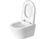 Унитаз подвесной укороченный Duravit D-Neo Rimless (2588090000) + сиденье с крышкой Soft Close (0021690000), 45880900A1