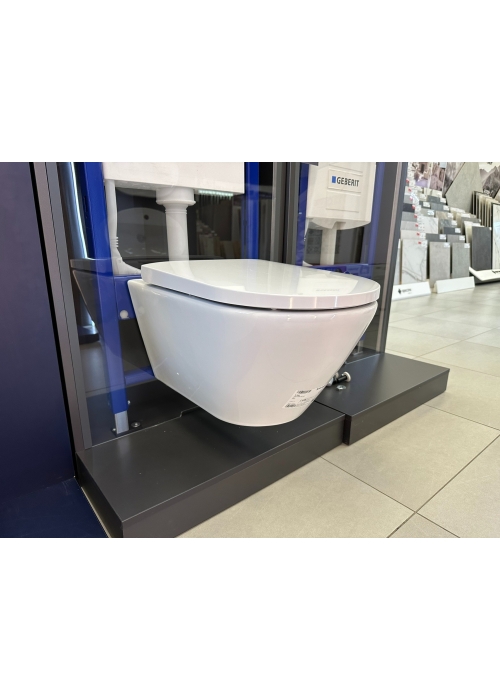 Унитаз подвесной Duravit D-Neo Rimless (2577090000) + сиденье с крышкой Soft Close (0021690000), 45770900A1