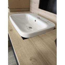 Умивальник врізний в стільницю DURAVIT DuraStyle прямокутний білий 0374560000 (Невелика подряпина)