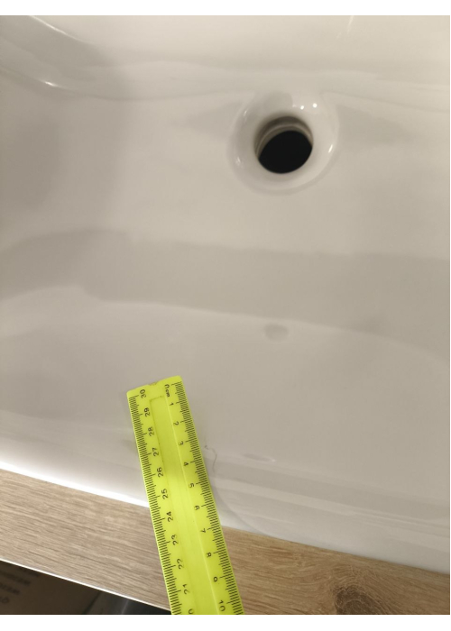 Умивальник врізний в стільницю DURAVIT DuraStyle прямокутний білий 0374560000 (Невелика подряпина)