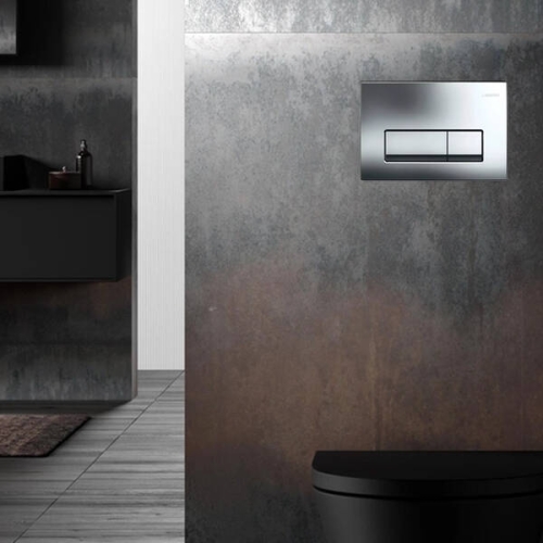 Кнопка змиву Geberit Delta 50 хром 115.119.21.1