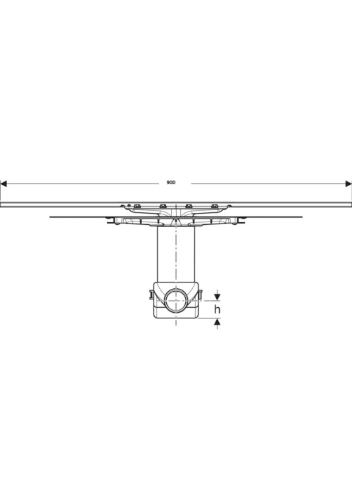 Душевой канал Geberit CleanLine 30, 154.522.00.1