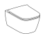 Унітаз підвісний Geberit Smyle Square 503.171.00.1 TurboFlush, із сидінням Softсlose, QuickRelease (Sandwich)