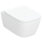 Унітаз підвісний Geberit Smyle Square 503.171.00.1 TurboFlush, із сидінням Softсlose, QuickRelease (Sandwich)