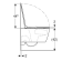 Унітаз підвісний Geberit Smyle Square 503.171.00.1 TurboFlush, із сидінням Softсlose, QuickRelease (Sandwich)