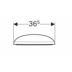 Сиденье для унитаза Geberit Citterio 500.540.01.1 soft-close дюропласт