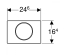 Кнопка смыва Geberit Sigma 10 пластик, 115.758.JT.5