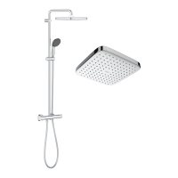 Душова система з термостатом Grohe QuickFix Vitalio Start System 250 Cubе 26696000