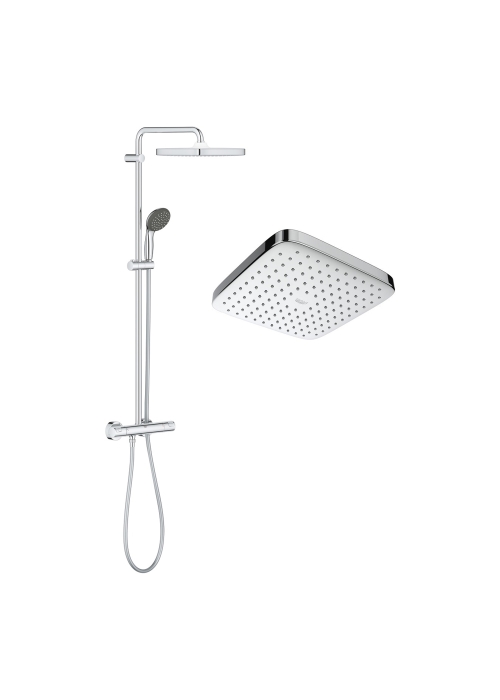 Душова система з термостатом Grohe QuickFix Vitalio Start System 250 Cubе 2669600A