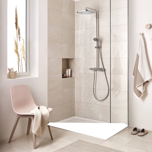 Душова система з термостатом Grohe QuickFix Vitalio Start System 250 Cubе 2669600A