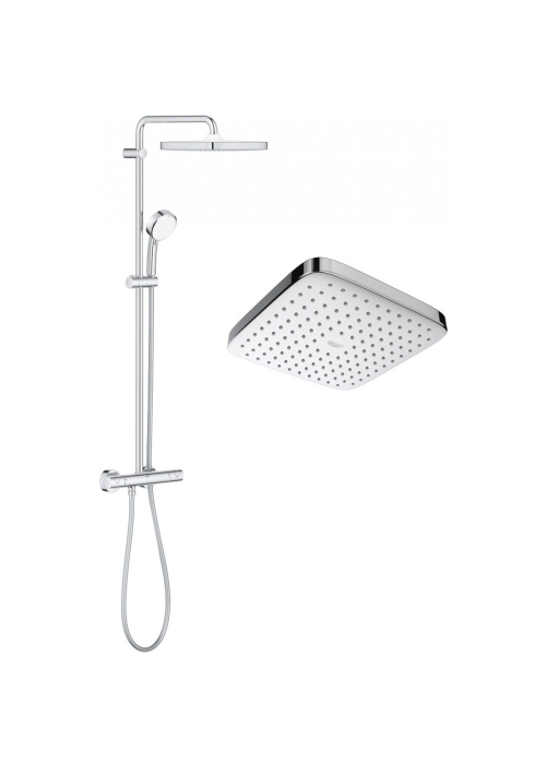 Душова система з термостатом Grohe Tempesta Cosmopolitan System 250 Cubе 26689000