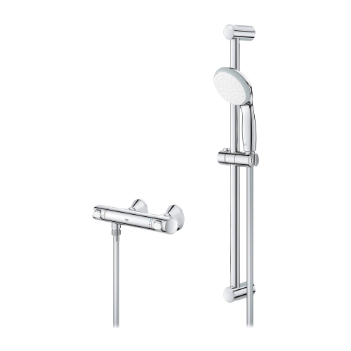 Набір змішувачів 2 в 1 для ванної кімнати Grohe QuickFix Start S-Size 34841551TS