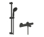 Смеситель термостатический для ванны Grohe QuickFix Start Black UA303907T1