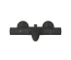 Смеситель термостатический для ванны Grohe QuickFix Start Black UA303907T1