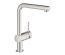 Смесители с выдвижным изливом Grohe Vento 30436DC0 Суперсталь