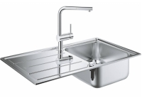 Кухонная мойка Grohe EX Sink K500 + смеситель Minta (31573SD0)