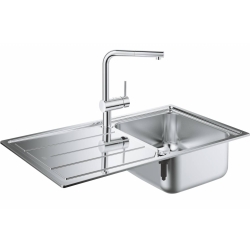 Кухонная мойка Grohe EX Sink K500 + смеситель Minta (31573SD0)