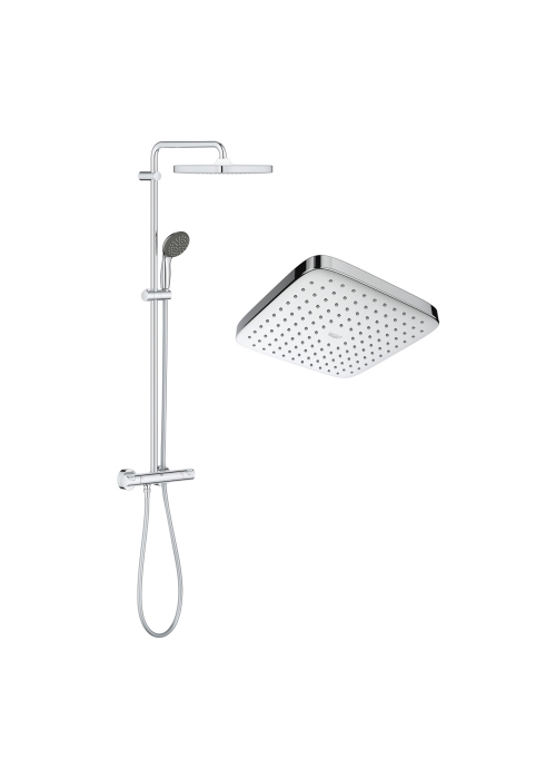 Душова система з термостатом Grohe QuickFix Vitalio Start System 250 Cubе 26696000