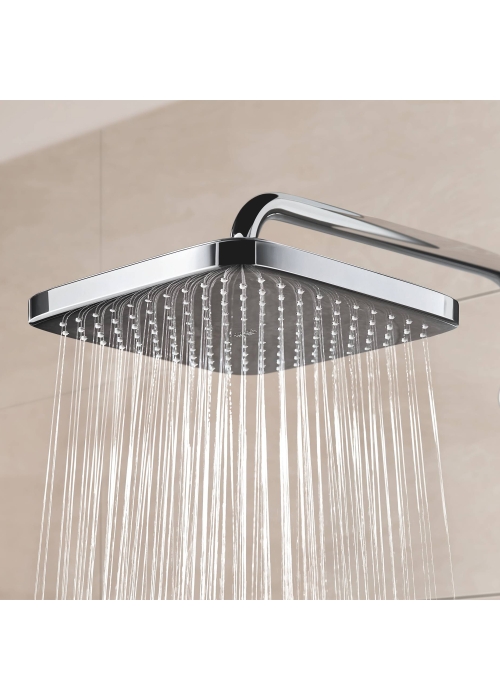 Душова система з термостатом Grohe QuickFix Vitalio Start System 250 Cubе 26696000