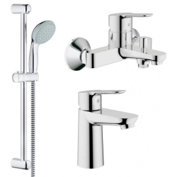 Набір змішувачів для ванни GROHE BauEdge 123367M (23758000 + 32820000 + 27598000)