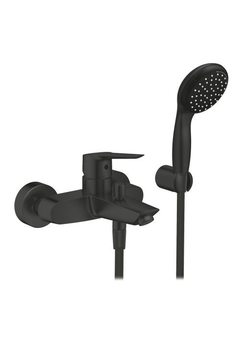 Набор смесителей 3 в 1 для ванной комнаты Grohe QuickFix Start Black UA303301SQ