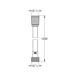 Душовий шланг GROHE Relexaflex, 28150001