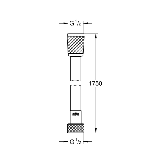 Душовий шланг GROHE Relexaflex, 28154001