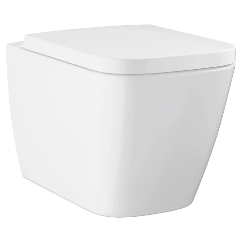 Унітаз підвісний Grohe BauEdge настінного монтажу (106740SH00) з сидінням Soft Close 102500SH00