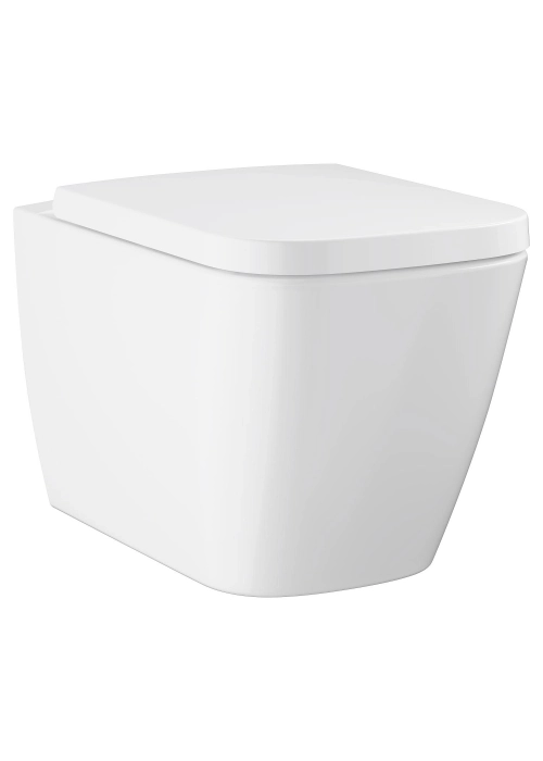 Унітаз підвісний Grohe BauEdge настінного монтажу (106740SH00) з сидінням Soft Close 102500SH00
