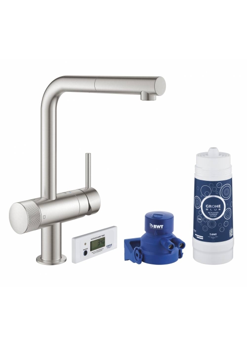 Змішувач кухонний із фільтром Grohe Blue Pure Minta 30382DC0