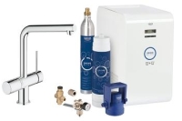 Змішувач кухонний GROHE Blue Minta Professional з функцією очищення води 31347002