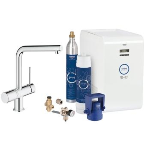 Змішувач кухонний GROHE Blue Minta Professional з функцією очищення води 31347002