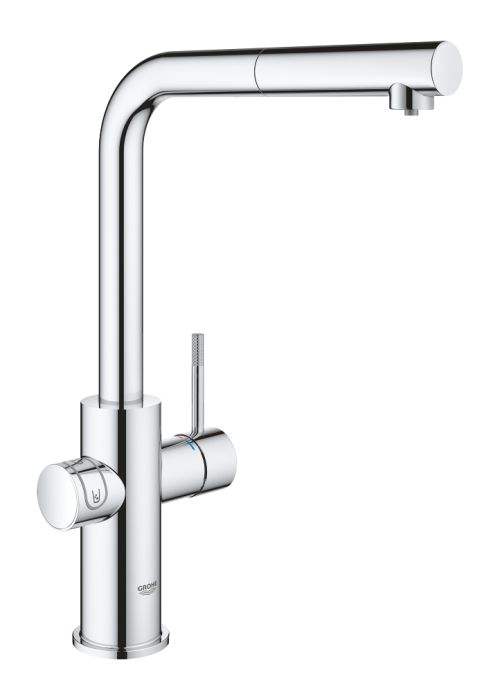 Смеситель кухонный Grohe GROHE Blue Home, 31539000 с функцией очистки водопроводной воды