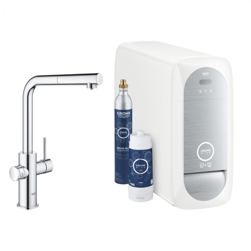 Змішувач кухонний Grohe GROHE Blue Home, 31539000 з функцією очищення водопровідної води