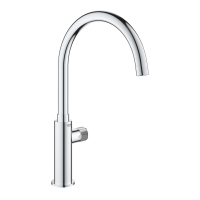 Змішувач кухонний GROHE BLUE PURE з функцією фільтра 31724000