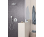 Душова система прихованого монтажу зі змішувачем Grohe Eurosmart з New Tempesta 210 25183003Ros