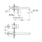 Смеситель для раковины на два отверстия Grohe ESSENCE NEW L-Size, 19967001