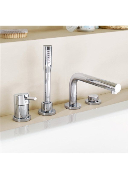 Смеситель однорычажный для ванны на 4 отверстия Grohe ESSENCE NEW, 19578001